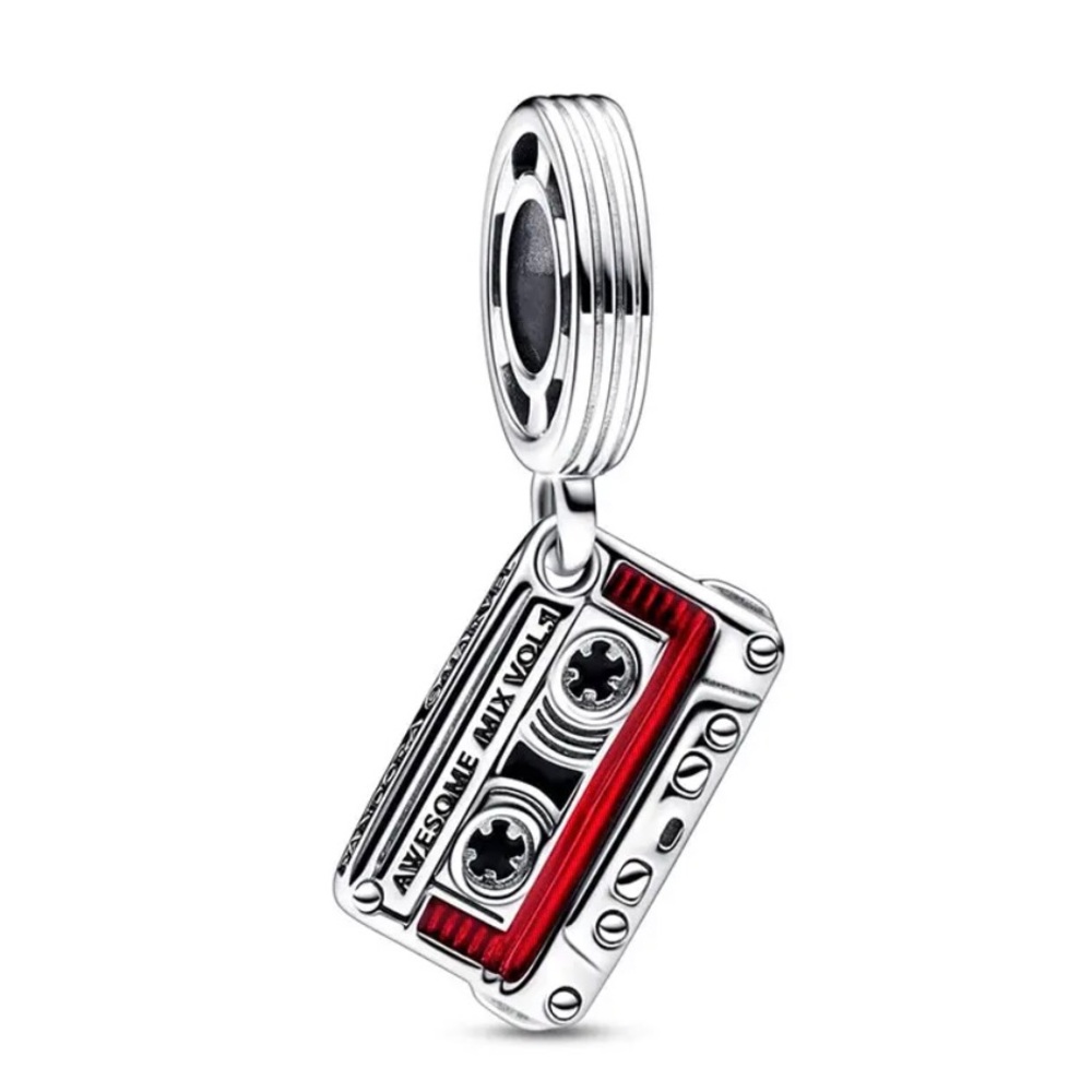 Pandora Marvels Guardians of the Galaxy Cassette Tape Charm